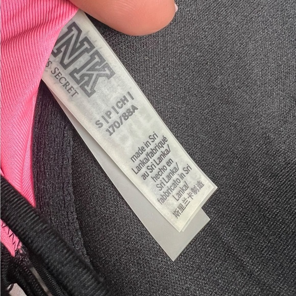Victoria's Secret Black Bandeau Bikini Swim Top - Size Small - Picture 3 of 7